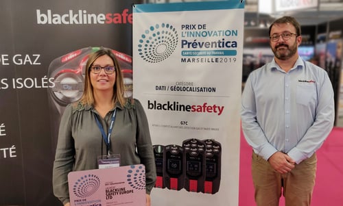 08/10/2019 Premio a la innovación Preventica de Blackline Safety