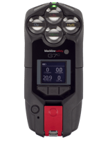 Detector de gas con cartucho cuádruple para LEL, CO-H, O2 y H2S