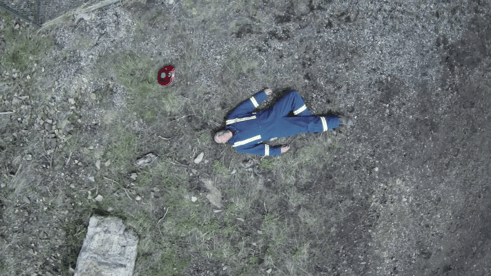 hombre caído seguridad industrial