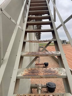 Medidas de seguridad en las escaleras