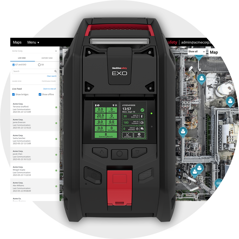 Monitor de área EXO 8