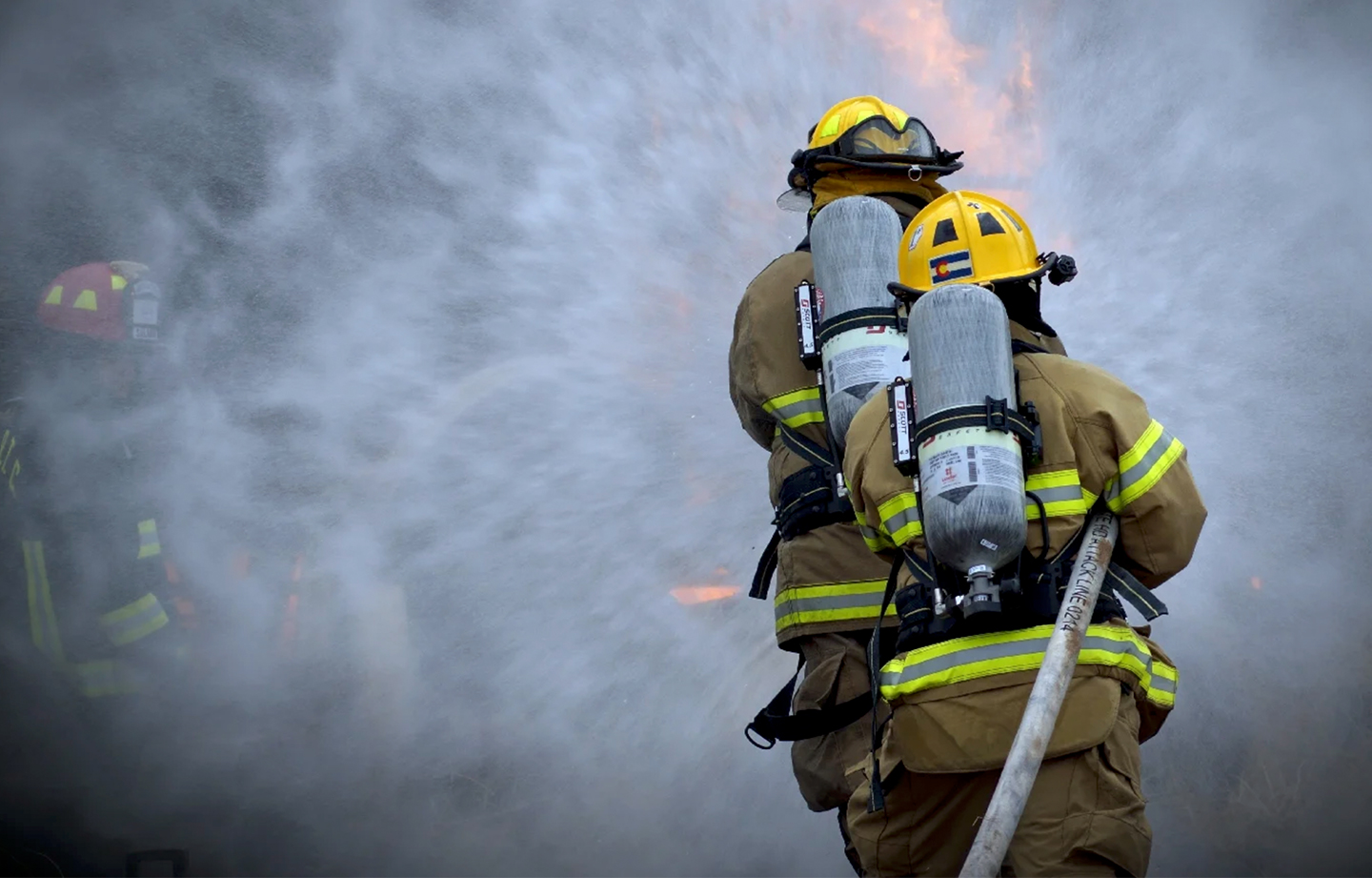 héroe contra incendios y materiales peligrosos