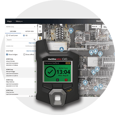 Detector de gas único G6