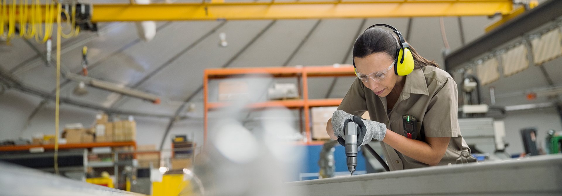 Banner del dispositivo para trabajadores aislados