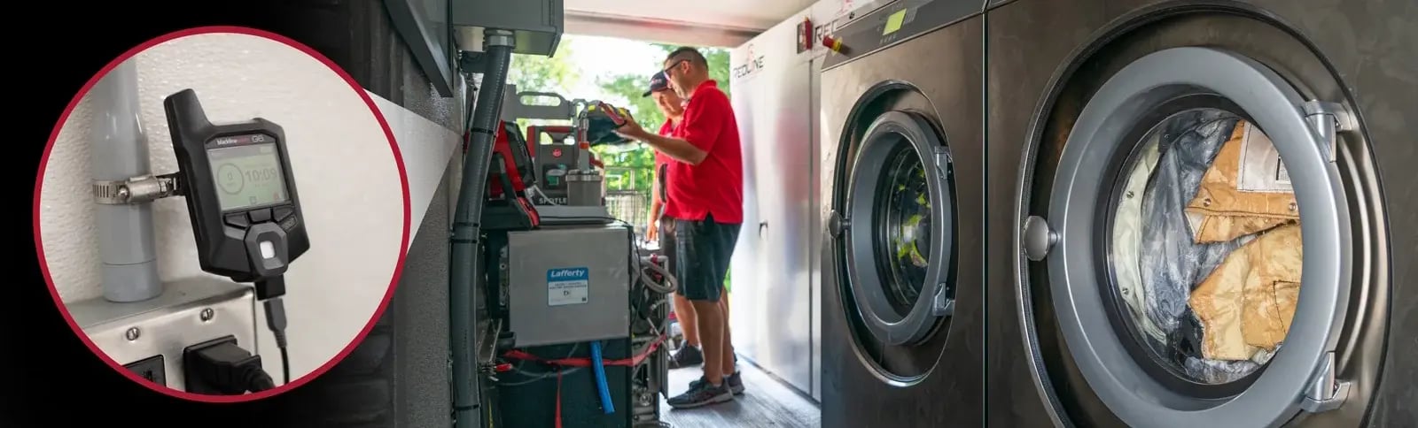 Redline Gear Cleaning utiliza el detector de gas G6 de una forma única para supervisar los tanques de propano.