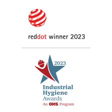 Premios de higiene industrial - Ganador del premio Red Dot