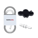 Cartucho de difusión con kit de accesorios para gases reactivos