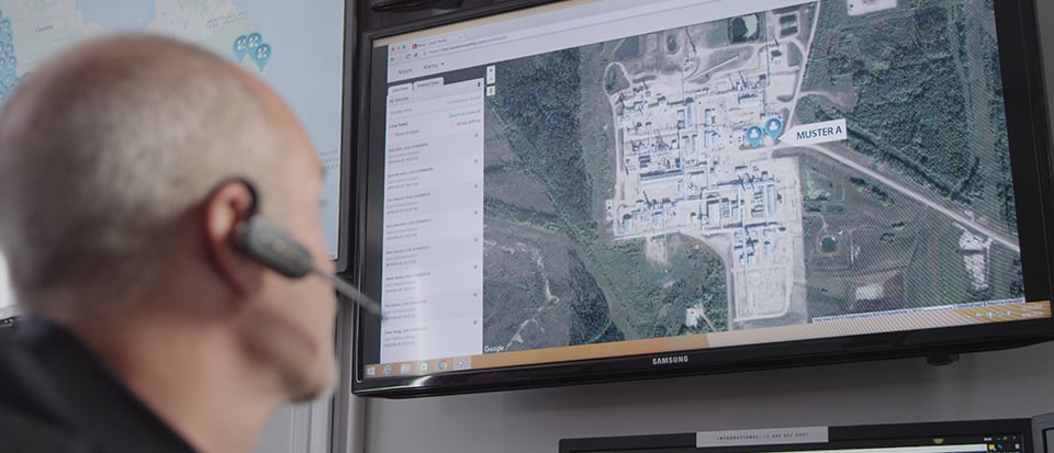 Un detector de gas tradicional no ayuda a los equipos a evacuar como el detector de gas inalámbrico G7 de Blackline.